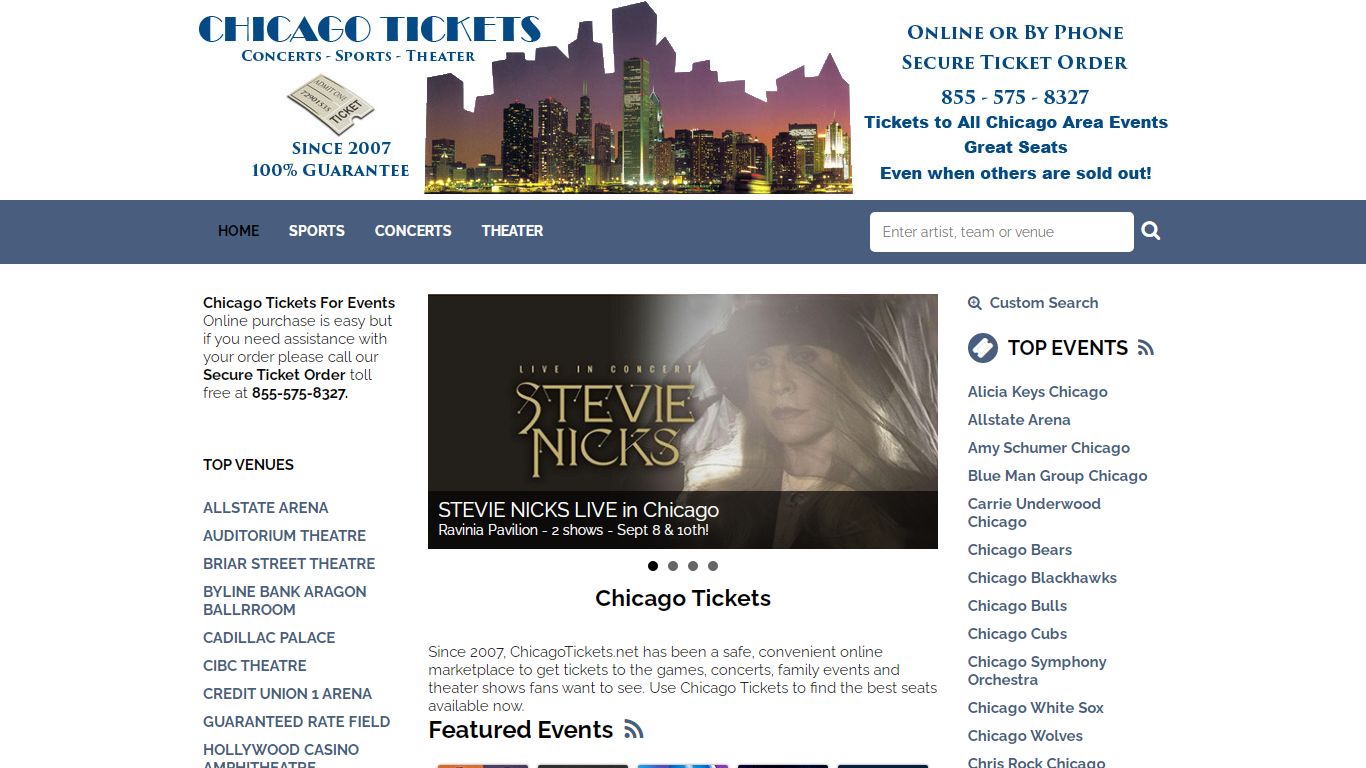 Chicago Tickets | Official Chicago Tickets Website | CHICAGO TICKETS
